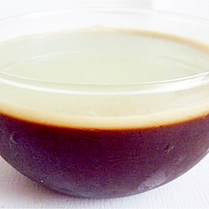 練乳とろとろプルプル コーヒーゼリー